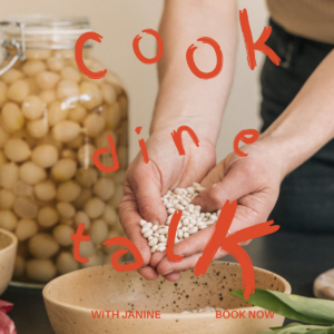 Workshop: Cook, Dine & Talk with Janine